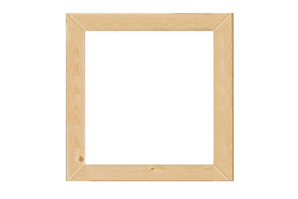 Kunstglazen venster 19mm Onbehandeld