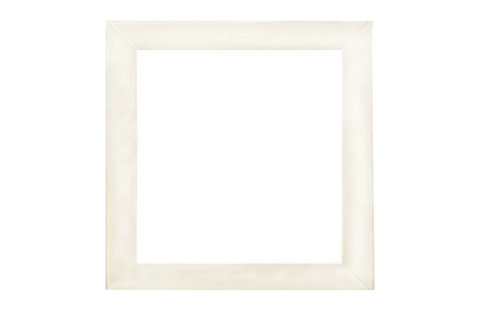 Kunstglazen venster 19mm Essenwit