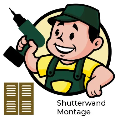 Montage Shutterwand
