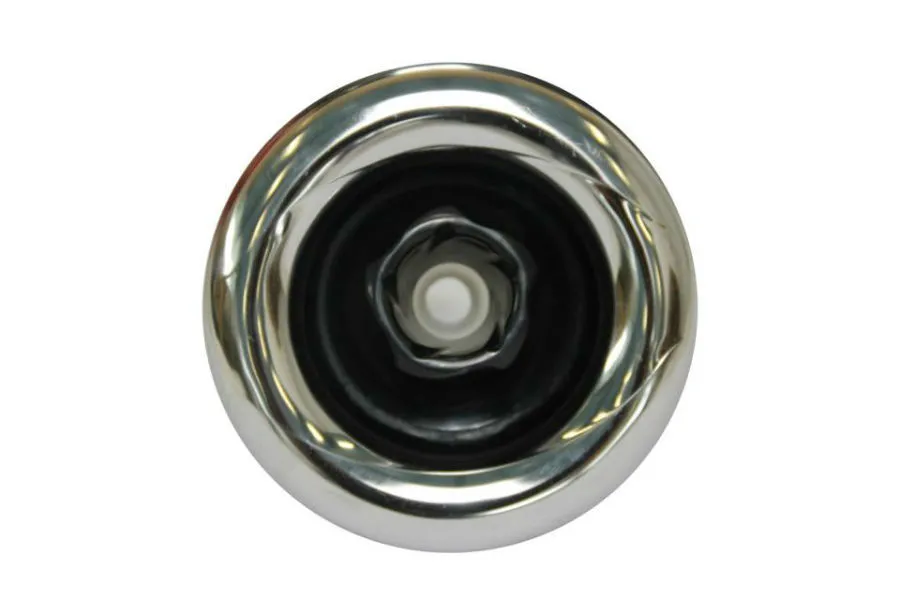 Passion | 5'' Power Jet, Adjustable Twirl, Snap-In, Smooth,  Chrome-Black