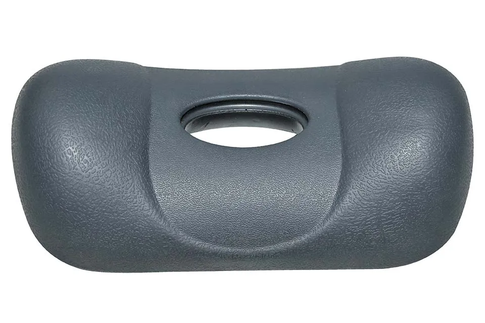 Passion | Small Rectangular Pillow, Grey