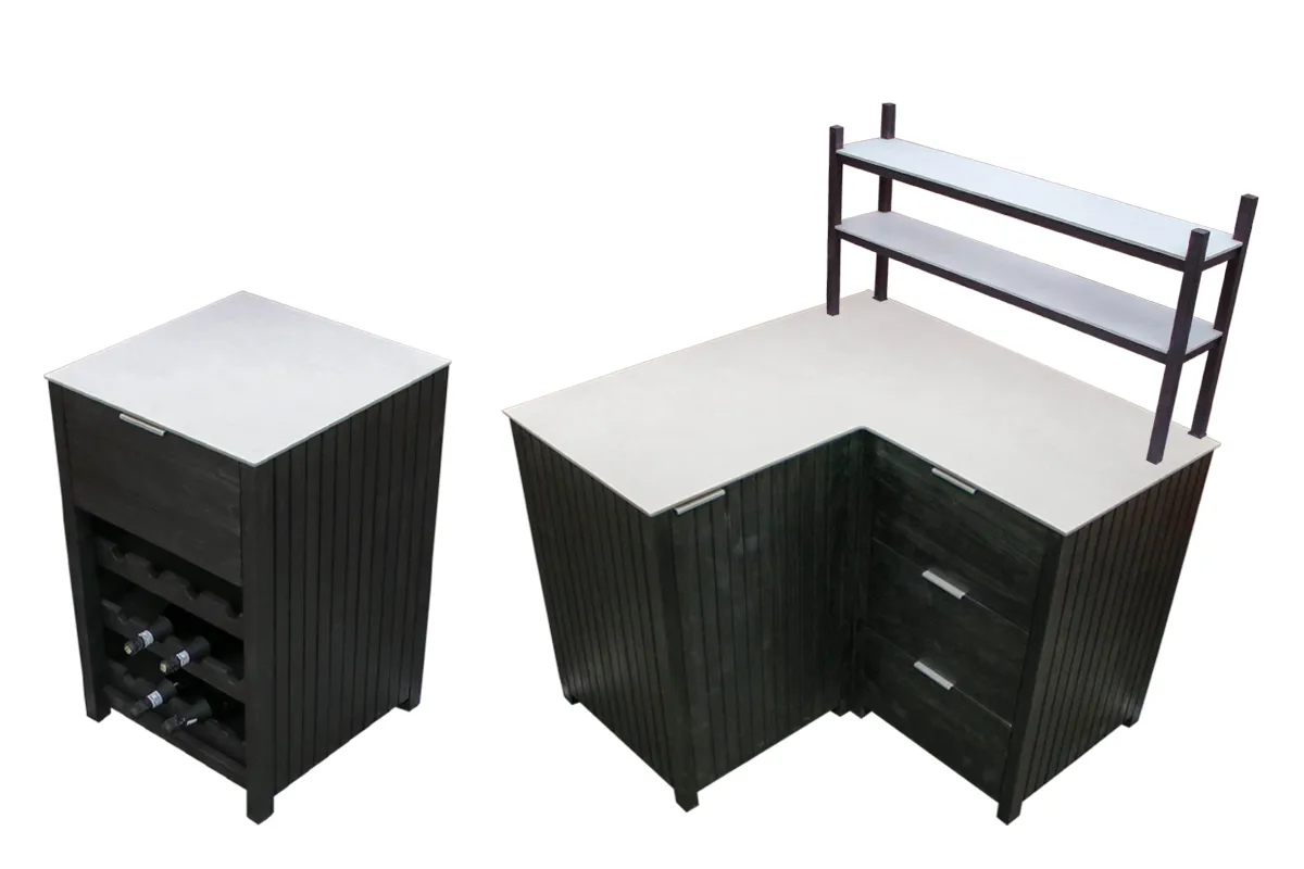 Passion Grills | Buitenkeuken Module Leon | Opstelling 04