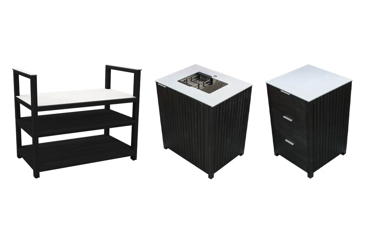 Passion Grills | Buitenkeuken Module Leon | Opstelling 11