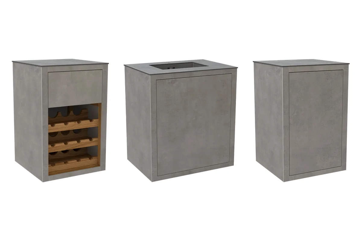 Passion Grills | Buitenkeuken Module Kerafina | Opstelling 02