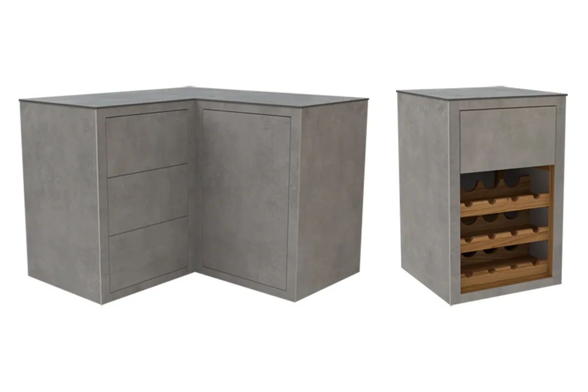 Passion Grills | Buitenkeuken Module Kerafina | Opstelling 04