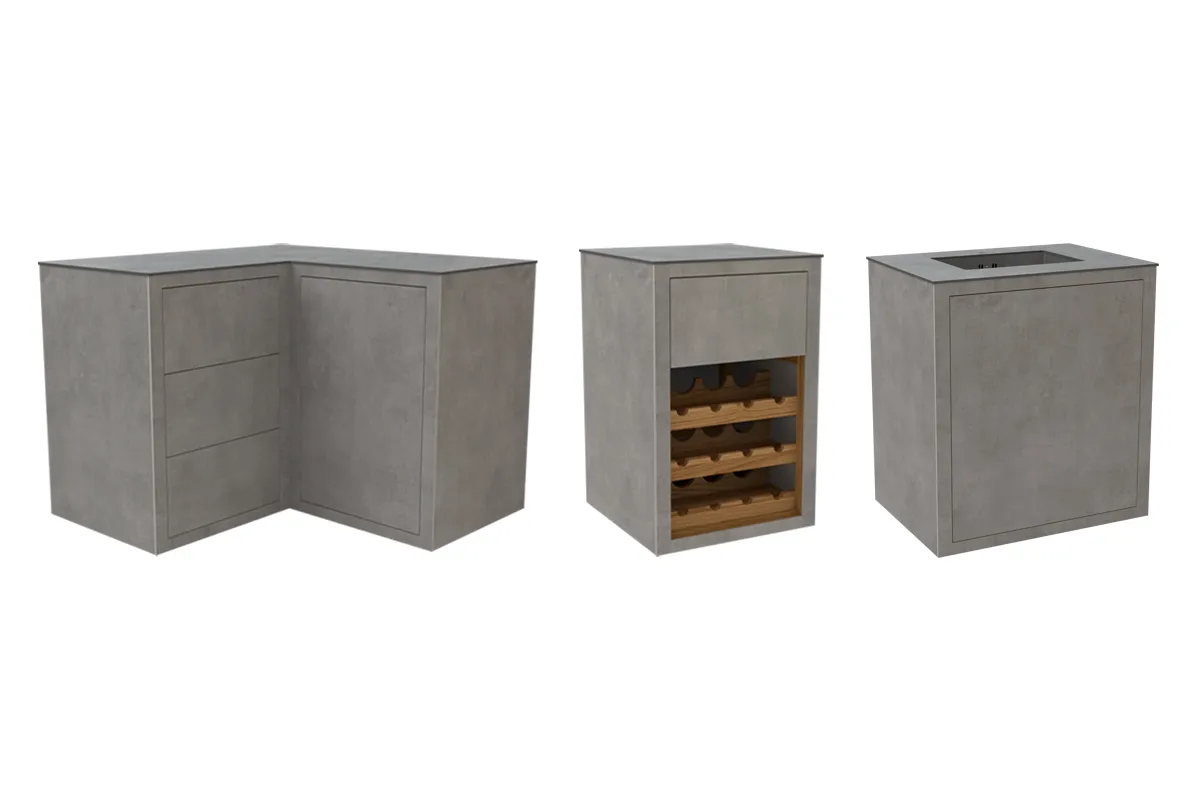 Passion Grills | Buitenkeuken Module Kerafina | Opstelling 05