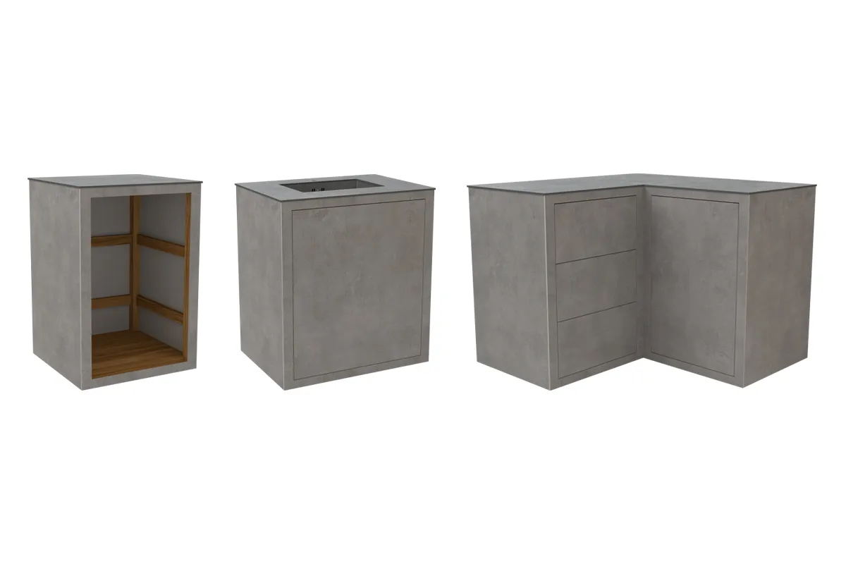 Passion Grills | Buitenkeuken Module Kerafina | Opstelling 08