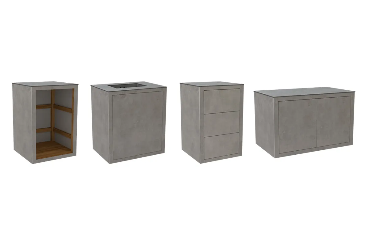 Passion Grills | Buitenkeuken Module Kerafina | Opstelling 12