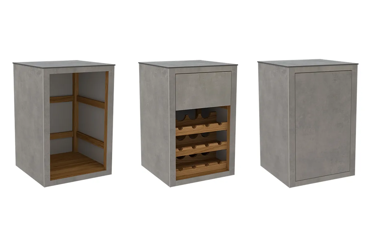 Passion Grills | Buitenkeuken Module Kerafina | Opstelling 21