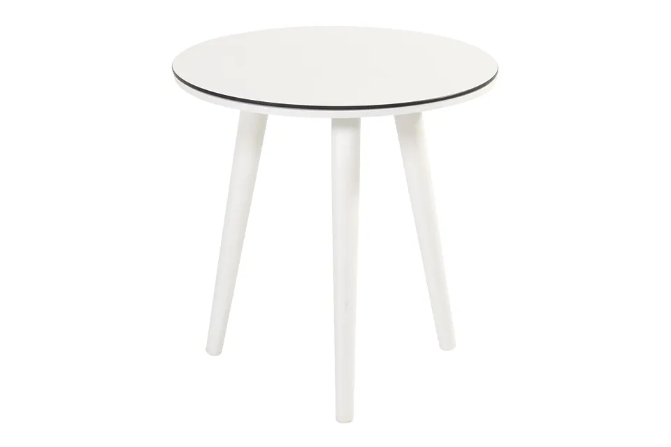 Hartman | Bijzettafel Sophie Studio HPL Ø45 x 45(h) cm | Royal White