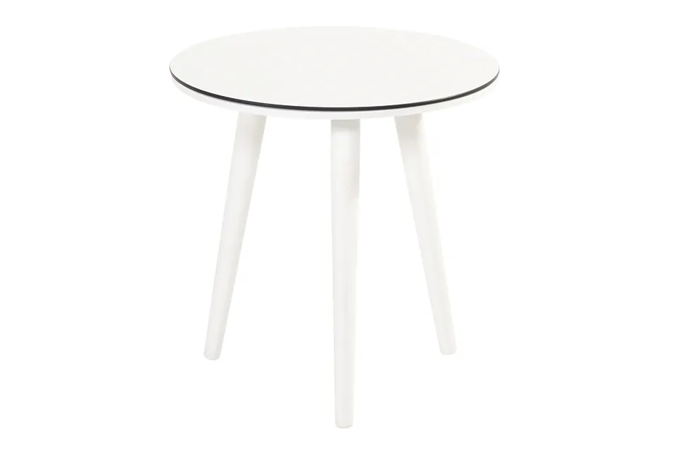 Hartman | Bijzettafel Sophie Studio HPL Ø45 x 40(h) cm | Royal White