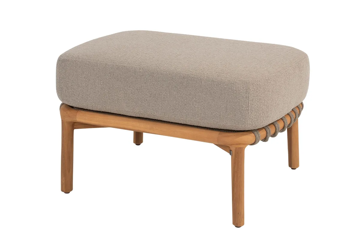Nora voetenbank teak 4 Seasons Outdoor