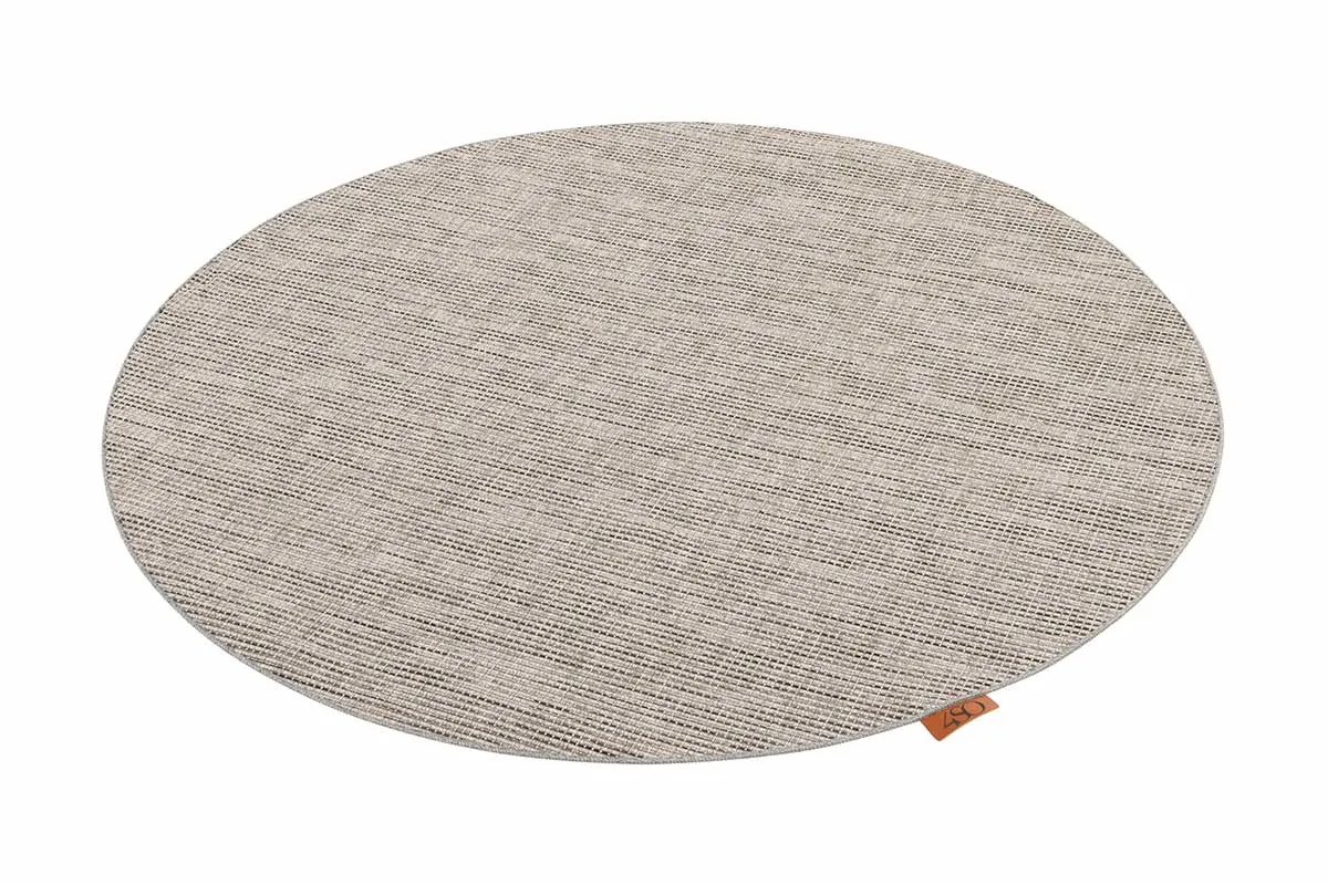 4 Seasons Outdoor | Outdoor Vloerkleed Ø150 cm | Slate