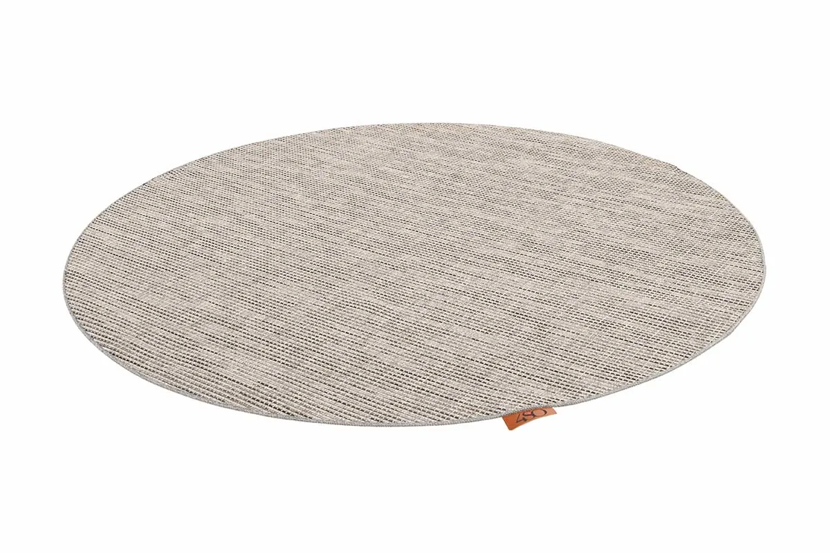 4 Seasons Outdoor | Outdoor Vloerkleed Ø200 cm | Slate