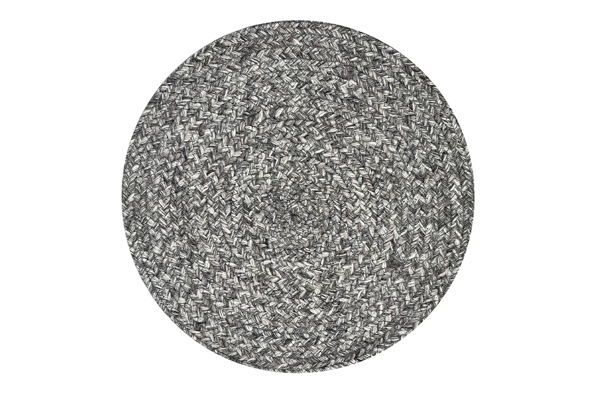 Apple Bee | Outdoor Vloerkleed Swirl Ø300 cm | Darkgrey