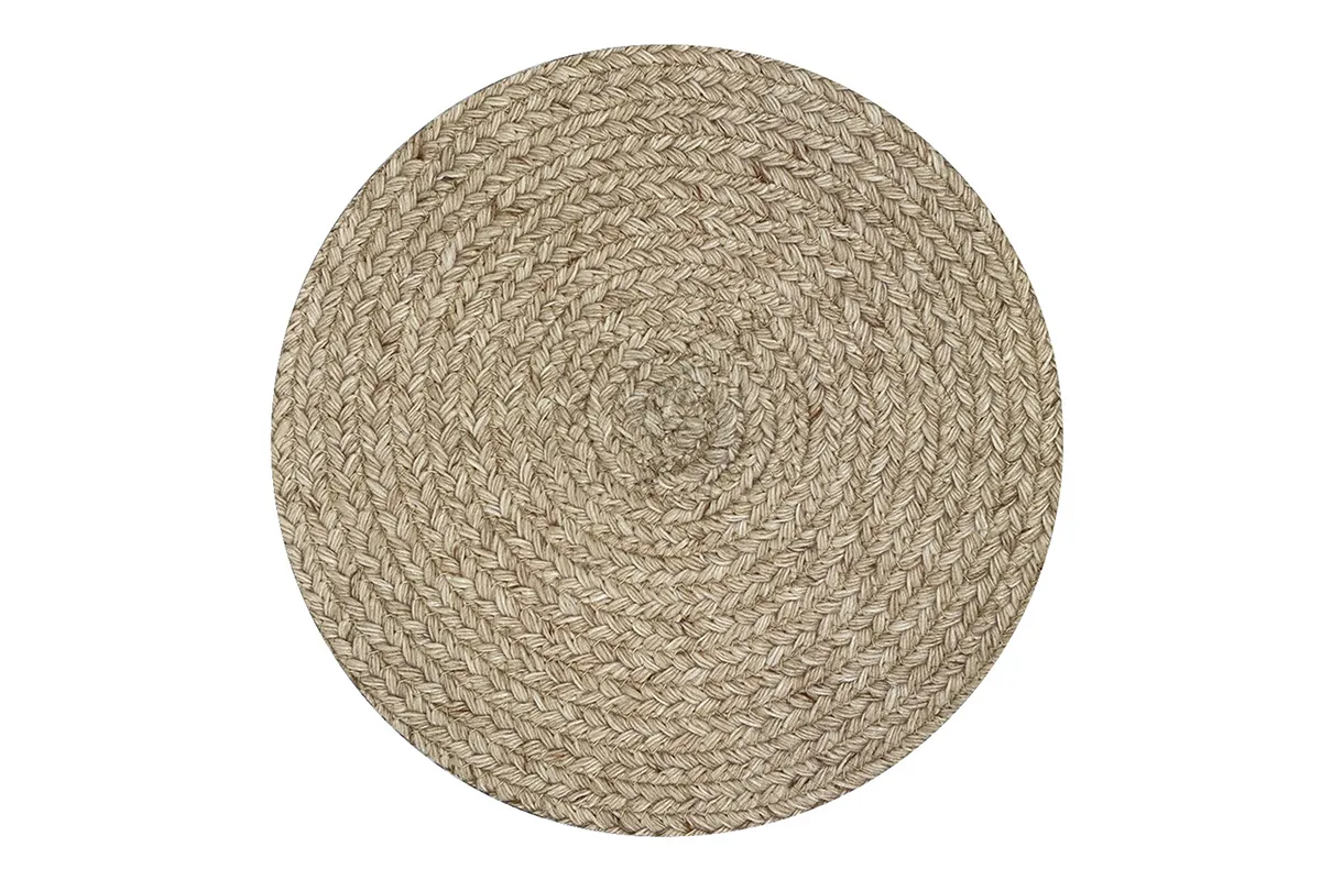 Apple Bee | Outdoor Vloerkleed Swirl Ø300 cm | Sand