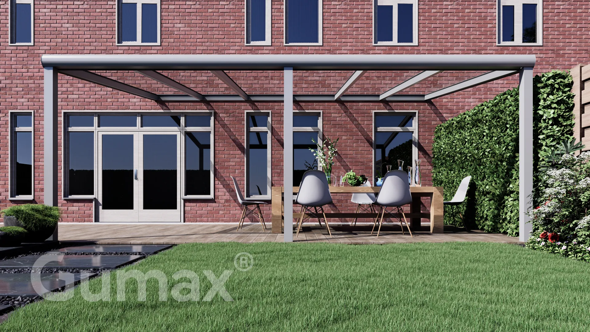 Tuinmaximaal | Glass Line Veranda Modern Mat Wit