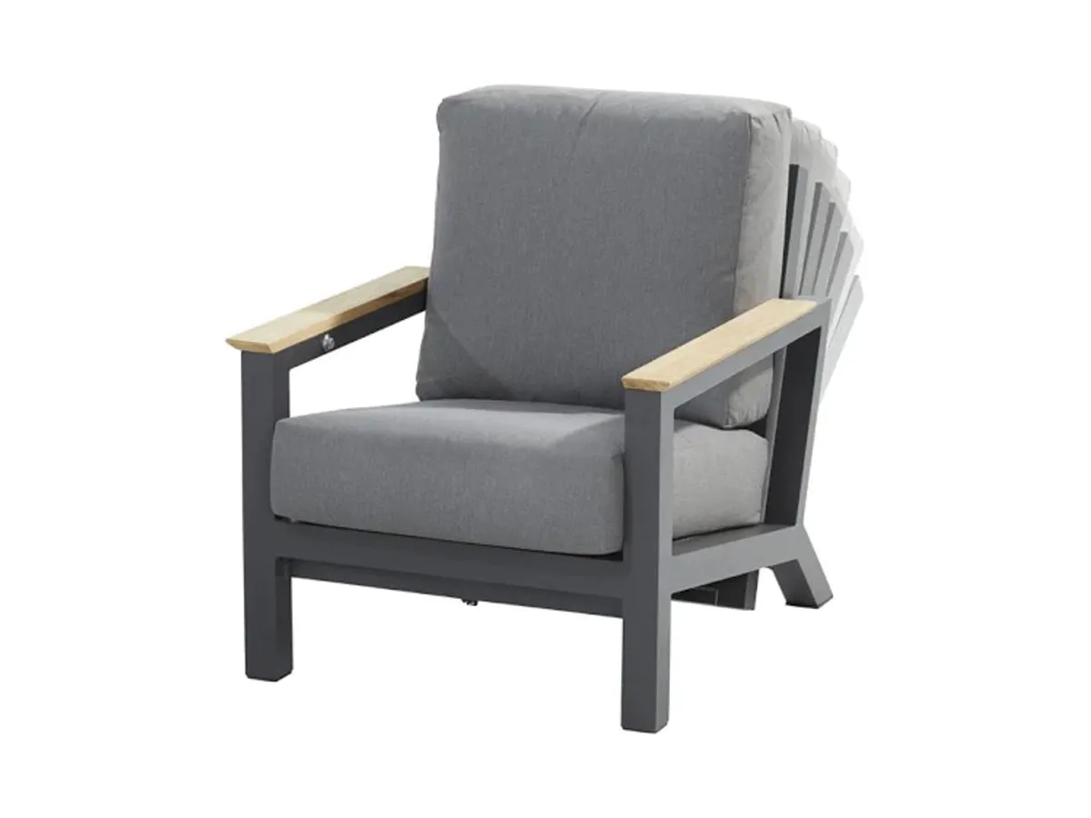 4 Seasons Outdoor | Verstelbare Loungestoel Capitol