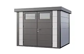 Telluria | Tuinhuis Classico 2724 | Wit-Antraciet