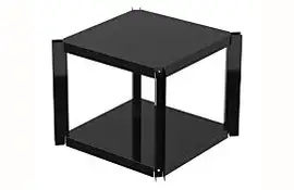 OneQ | Shelf Black | Legplank Zwart
