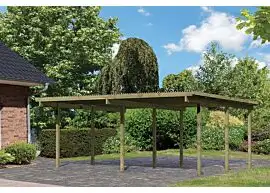 Karibu | Dubbele Carport Eco 1 | Variant A