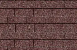 Karibu | Dakshingles Rechthoek 3m2 | Donkerrood