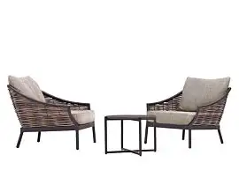 Milou Loungeset Wicker Apple Bee
