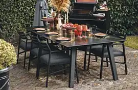 Fonteyn | Tuintafel Aluminium 240 x 120 cm | Keramisch Blad