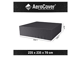 Loungesethoes AeroCover Platinum 235 x 235 cm