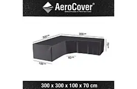 Loungesethoes AeroCover Platinum L Trapeze 300 x 300 cm