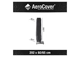 Parasolhoes AeroCover Platinum 292(H) x 60-65 cm