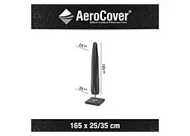 Parasolhoes AeroCover Platinum 165(H) x 25-35 cm