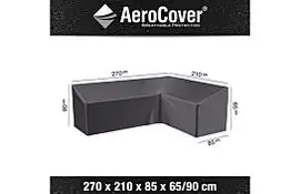Loungesethoes AeroCover Platinum 270 x 210 cm Rechts