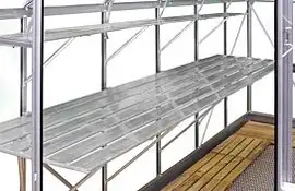 Royal Well | Alu Grower Kweektafel Geïntegreerd | 150 x 62,5 cm