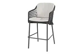 4 Seasons Outdoor | Barstoel Tramonti | Antraciet