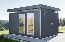 Biohort | Glaselement CasaNova | Zilver-Metallic