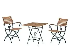 4 Seasons Outdoor | Bistroset Bellini | Zwart-Teak