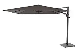 4 Seasons Outdoor | Parasol Horizon Premium 300 x 300 cm | Antraciet