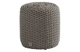 4 Seasons Outdoor | Poef Muffin Ø 40 cm | Mid Grey