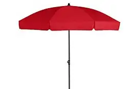Platinum | Parasol Aruba Ø200 cm | Rood