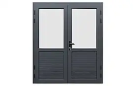 Fonteyn | Aluminium Deur Dubbel | 1/2 Glas