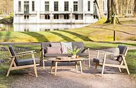 Fonteyn | Loungeset Georgia  | Acacia Teak Look