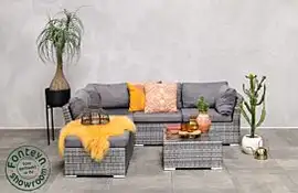 Fonteyn | Loungeset Palermo | Dark Grey