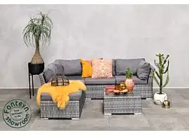 Fonteyn | Loungeset Palermo | Dark Grey