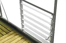 Royal Well | Louvreraam 6L | 610 x 610 mm | Veiligheidsglas
