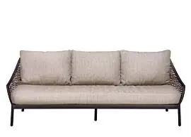 Apple Bee | Loungebank 3-zits Milou | Black