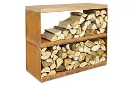 OFYR | Wood Storage Corten Dressoir