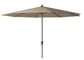 Platinum | Parasol Riva Ø350 cm | Taupe