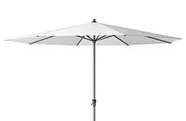 Platinum | Parasol Riva Ø400 cm | Wit