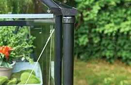 Royal Well | Regenpijpen Qube Lean-To | Zwart | Set 2 stuks